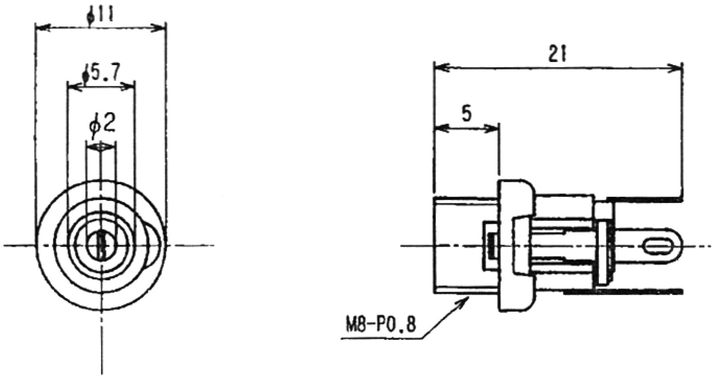 מחברים קונקטורים מתח DC LUMBERG